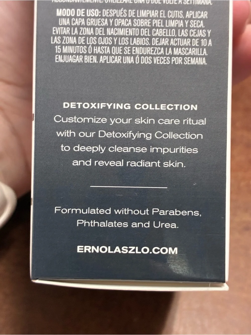 🖤 Erno Laszlo Exfoliate & Detox Clay Mask 3.3 oz NIB sealed